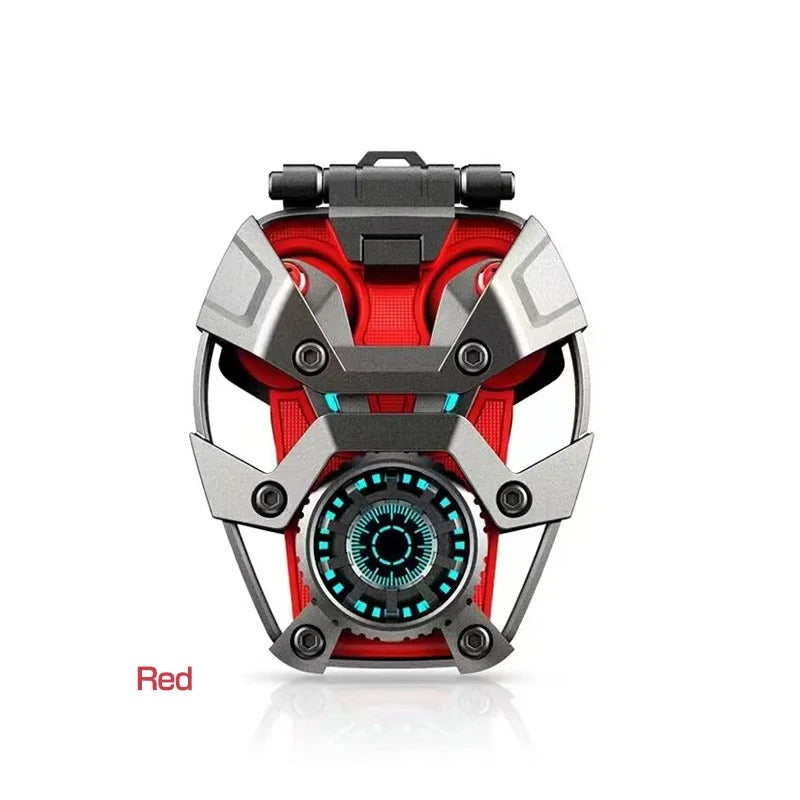 Mecha Game Music Earphones 5.3 Bluetooth Headset Low Latency In-Ear Dual Mic ENC Noise Reduction TWS Earbuds Headphones