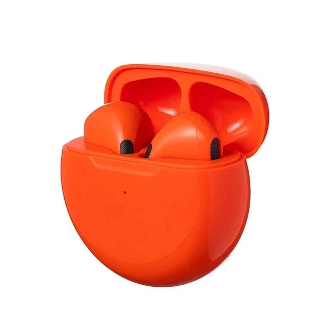 TWS Pro6 Earphone Bluetooth Headphones with Mic 9D Stereo Pro 6 Earbuds for Xiaomi Samsung Android Wireless Bluetooth Headset