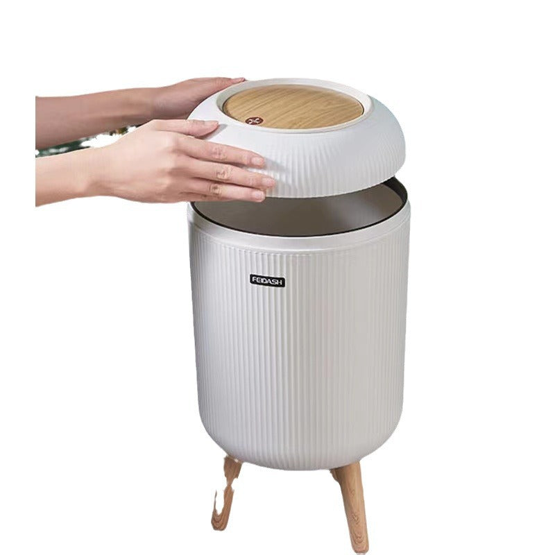 Smart Sensing Luxury Trash Can Household Living Room Bedroom Touchless Automatic Self Sealing Kitchen Recycle Waste Bin with Lid
