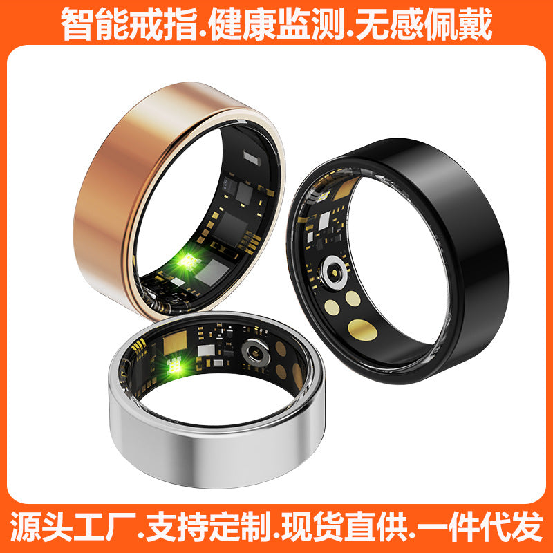 Hot selling multifunctional smart ring for taking photos, brushing short videos, heart rate, blood oxygen, sleep detection, health, Bluetooth ring