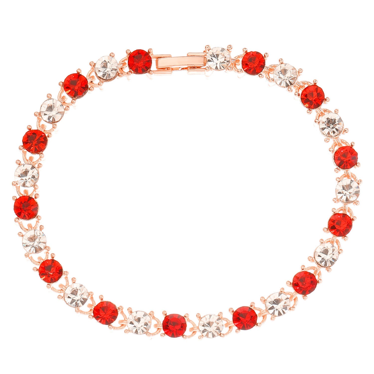 Hollow Love Bracelet With Rhinestones Fashion Temperament Heart-shaped Bracelet For Valentine's Day Gift Jewelry