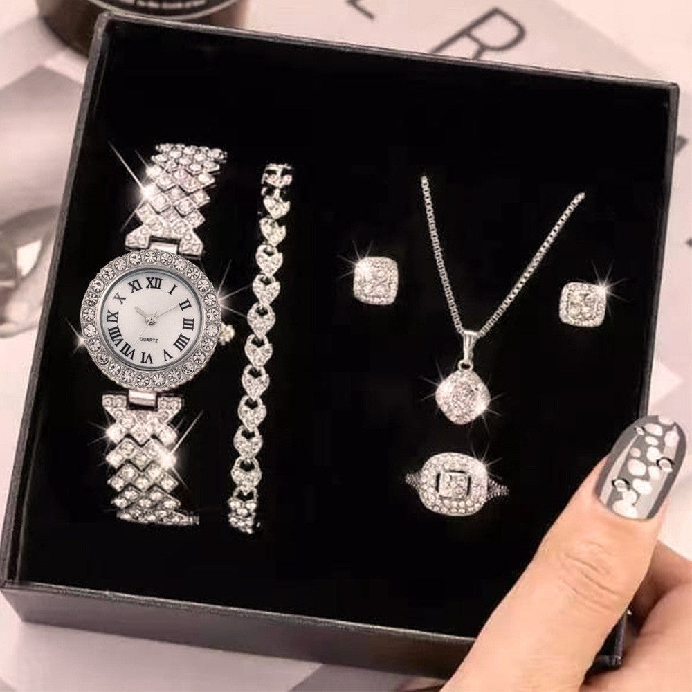 5pcs/set women's fashion watch set