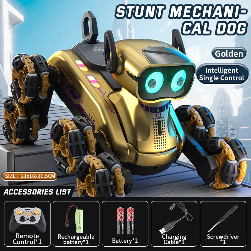 Mechanical Dog Stunt Remote Control Toy Car