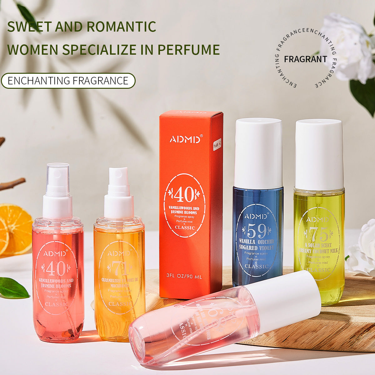 Perfume 90ML Hair and Body Perfume Perfume Spray Perfume