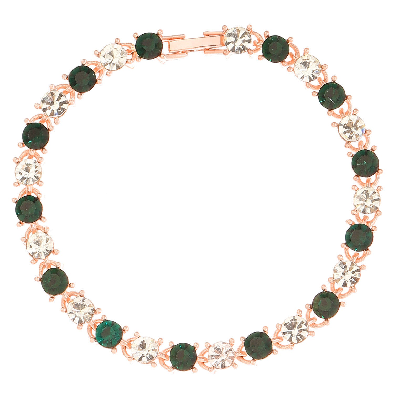 Hollow Love Bracelet With Rhinestones Fashion Temperament Heart-shaped Bracelet For Valentine's Day Gift Jewelry