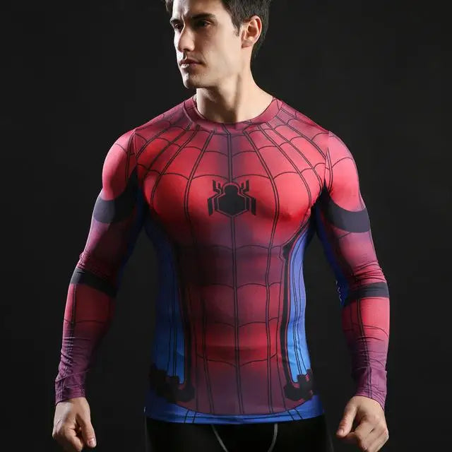 Winter Soldier Tshirts 3d Printed Long Sleeve Tops Men