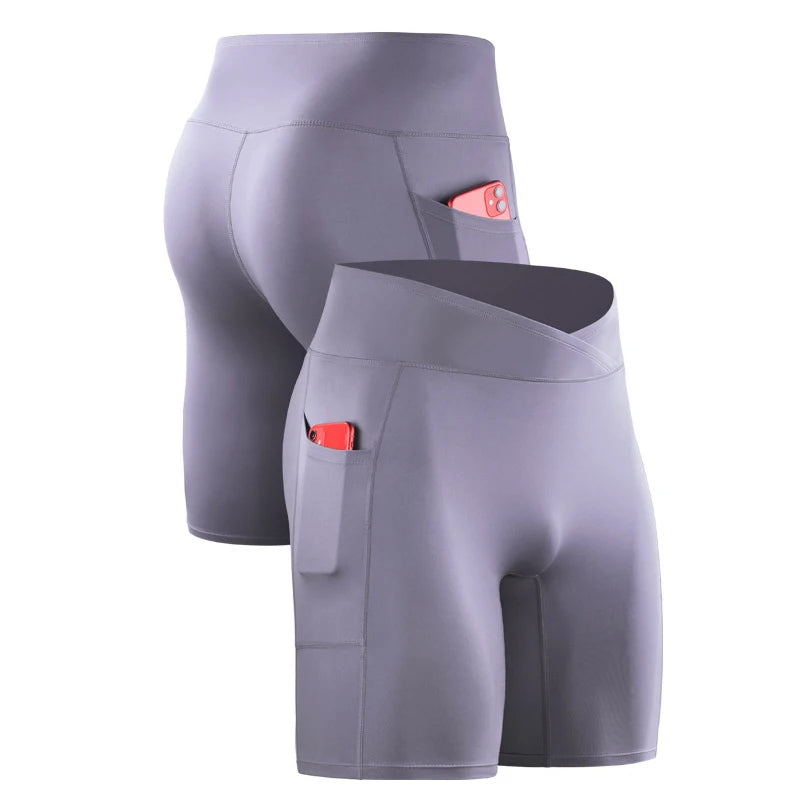 Male Compression Shorts Gym Tights Jogging Marathon Leggings