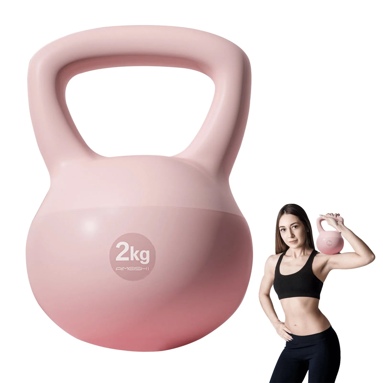 Women Kettlebell Weights 4.4 Lb Wide Grip Kettlebell