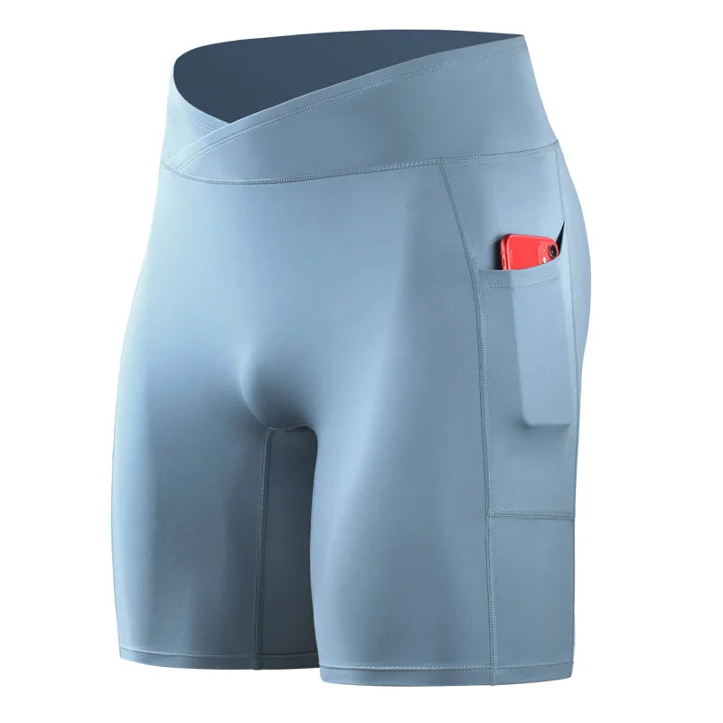 Male Compression Shorts Gym Tights Jogging Marathon Leggings