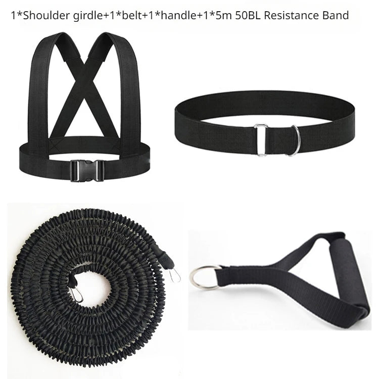 Training Pull Rope Track Field Running Explosive Force Jumping