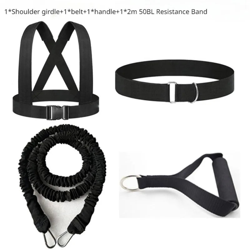 Training Pull Rope Track Field Running Explosive Force Jumping
