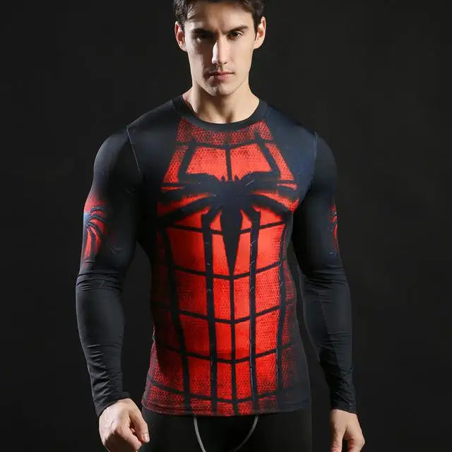 Winter Soldier Tshirts 3d Printed Long Sleeve Tops Men