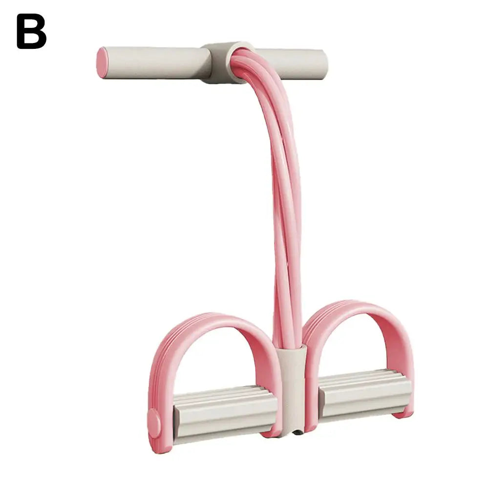 Fitness Resistance Bands Latex Pedal Ankle Abdominal