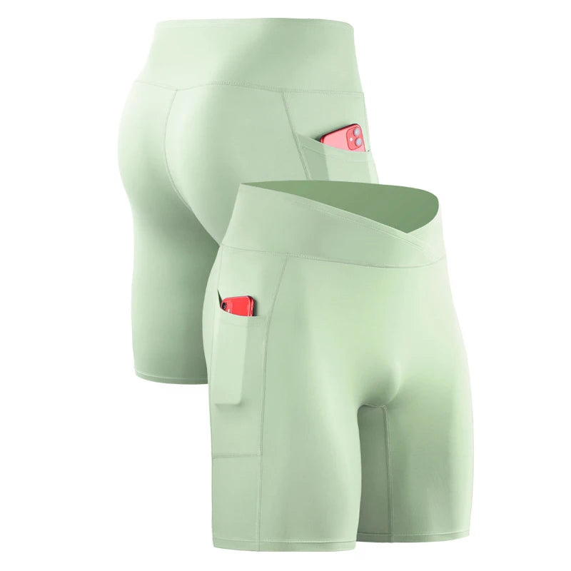 Male Compression Shorts Gym Tights Jogging Marathon Leggings