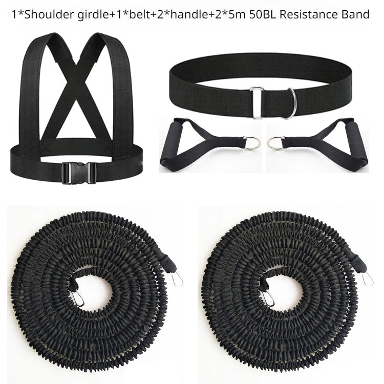 Training Pull Rope Track Field Running Explosive Force Jumping