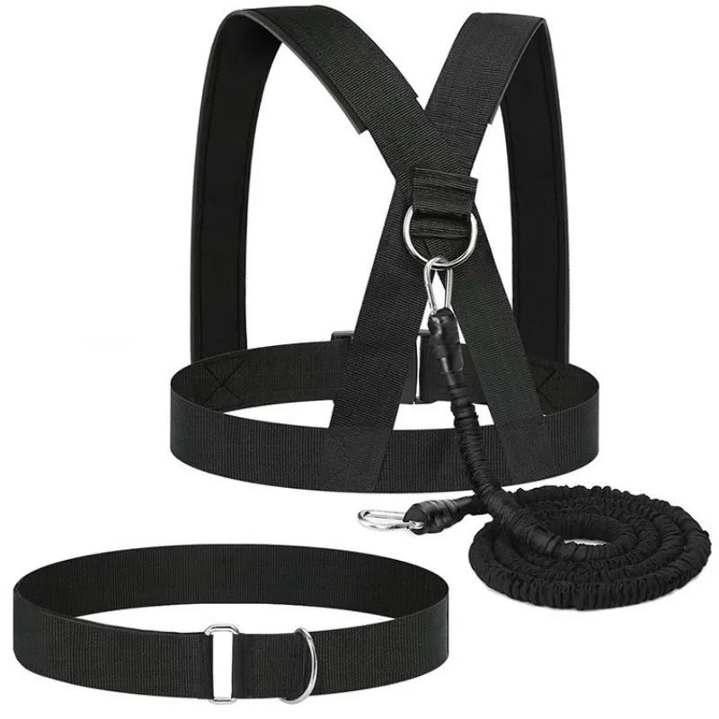 Training Pull Rope Track Field Running Explosive Force Jumping