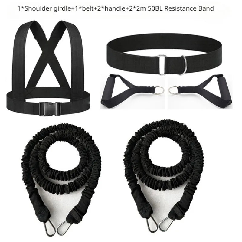 Training Pull Rope Track Field Running Explosive Force Jumping