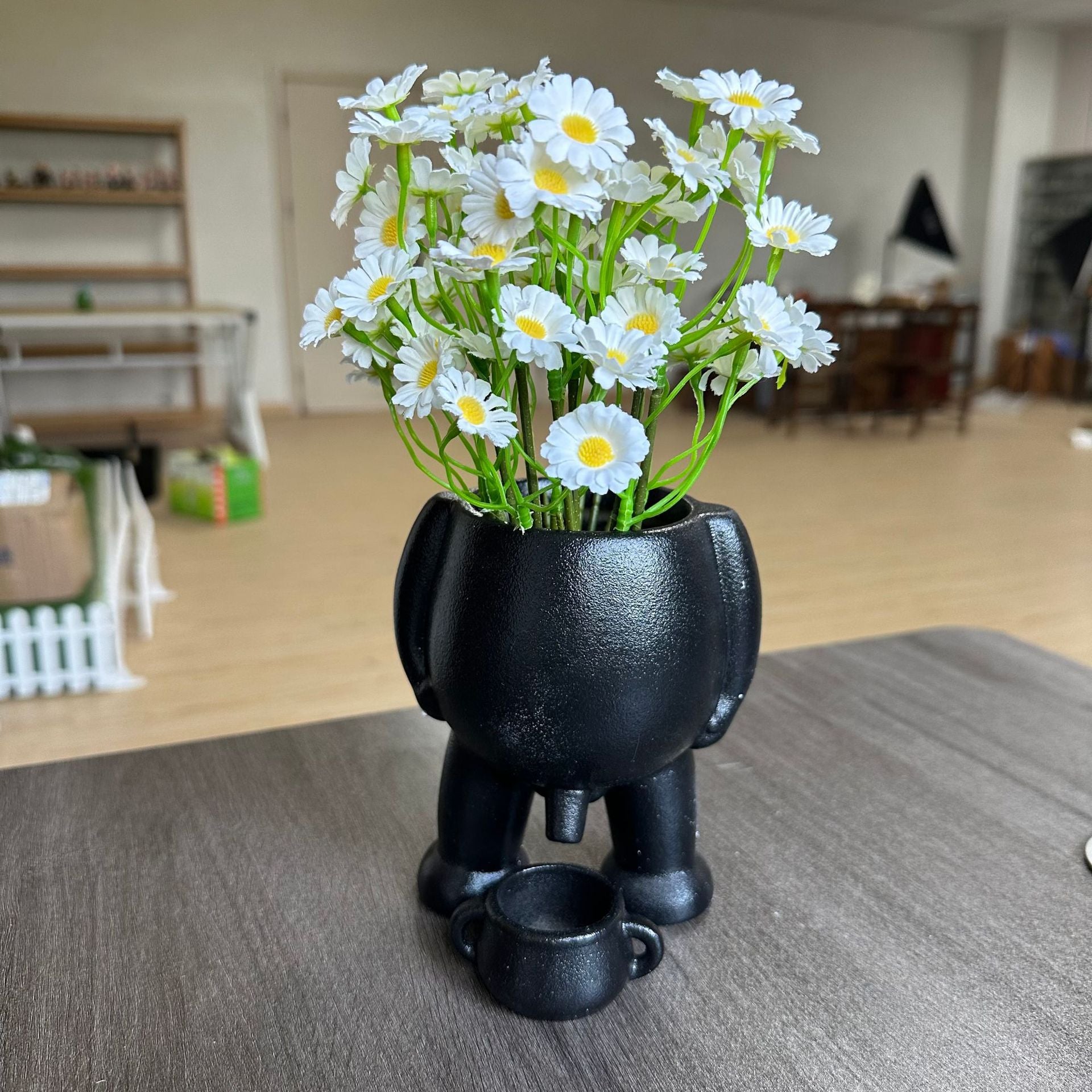 Succulent Ceramic Flower Pot Living Room Creative Human Body Vase Decoration