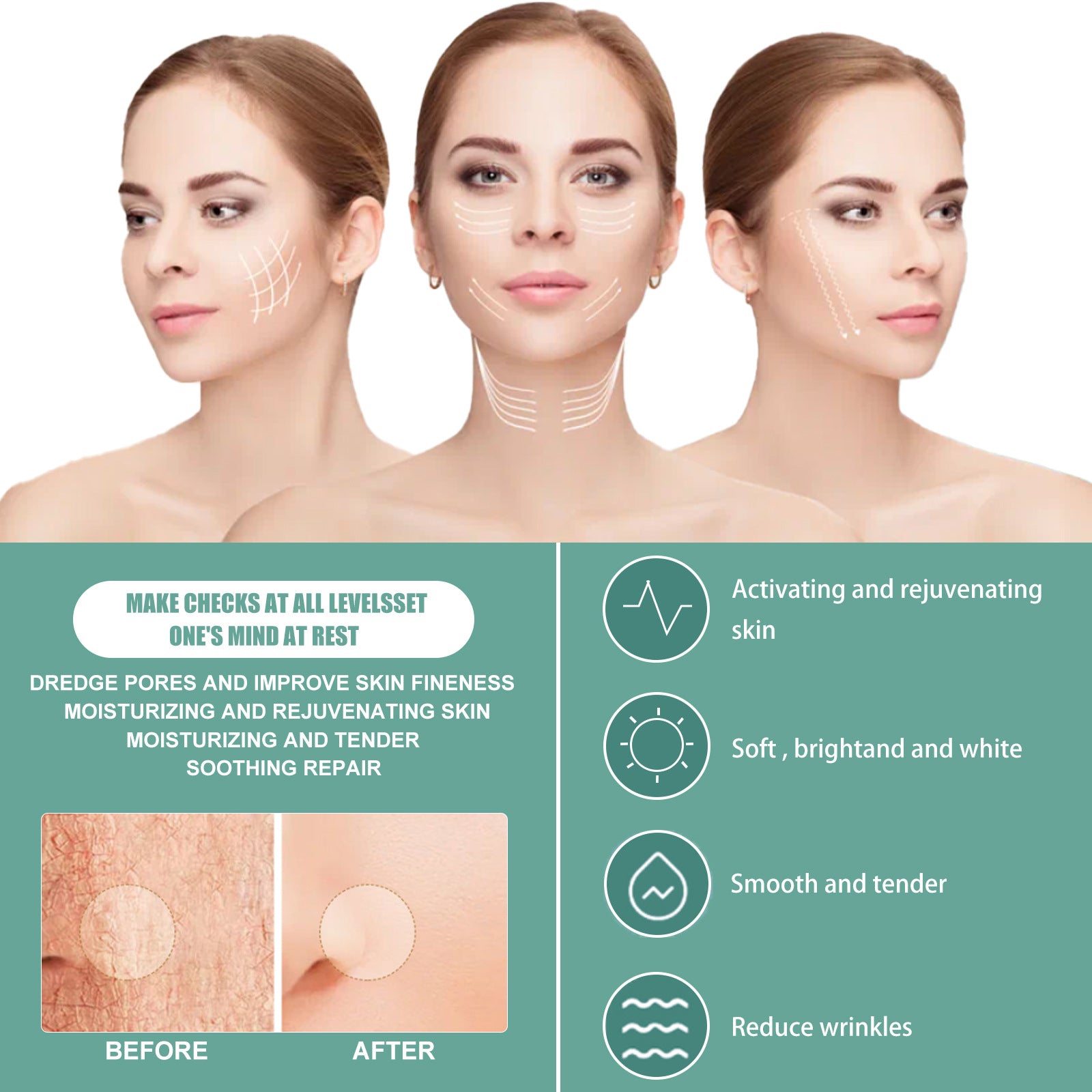 Retinol Firming Elastic Facial Care Solution