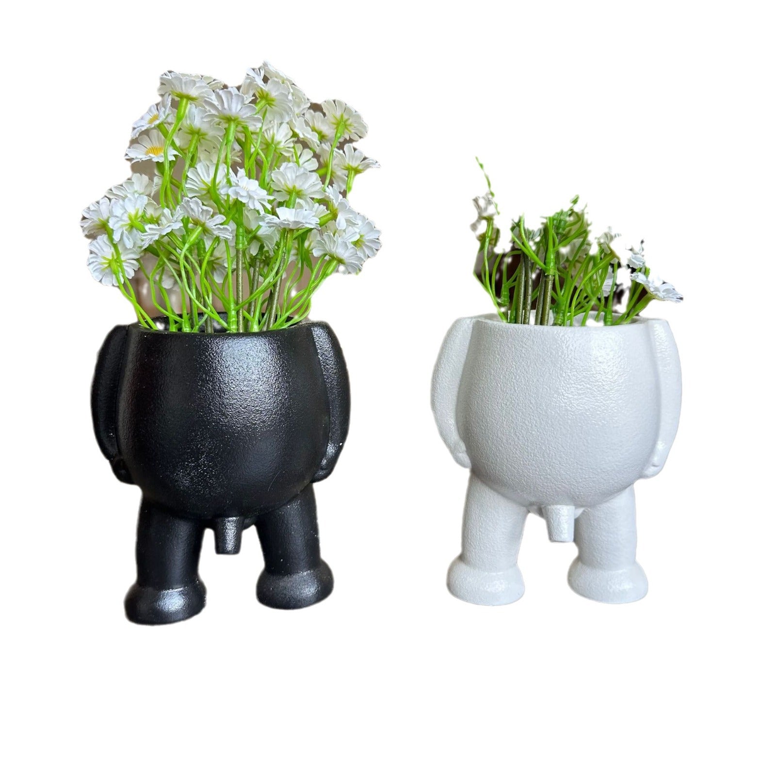 Succulent Ceramic Flower Pot Living Room Creative Human Body Vase Decoration