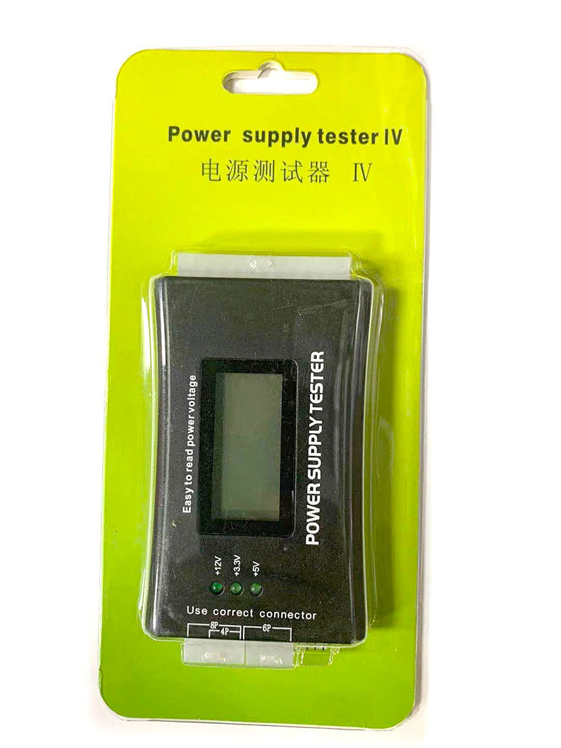 ATX Power Supply Computer Host Inspection and Maintenance Tester Tool with LCD Display