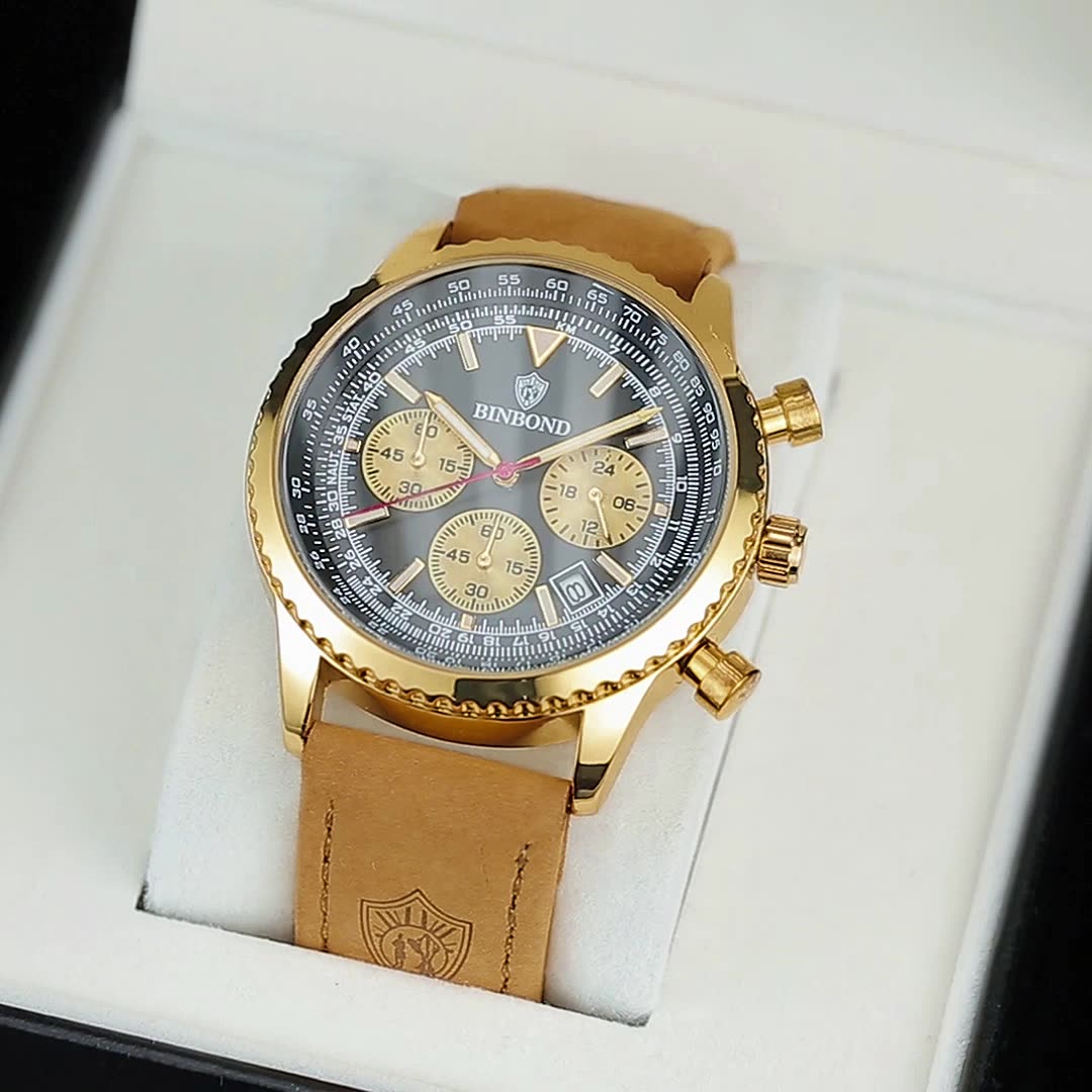 Men's multi-functional ultra-thin business style silicone with waterproof luminous calendar watch